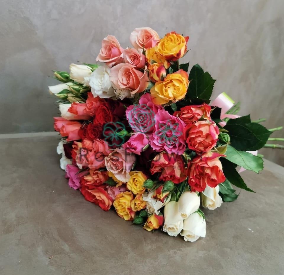 Букет цветов из: Розы в Сельце