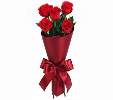 Букет 5 Красных роз Эдлесс Лав в Сельце