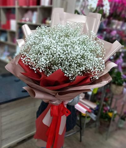 Букет цветов из: Гипсофила в Сельце