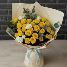 Букет цветов из:  Розы в Сельце