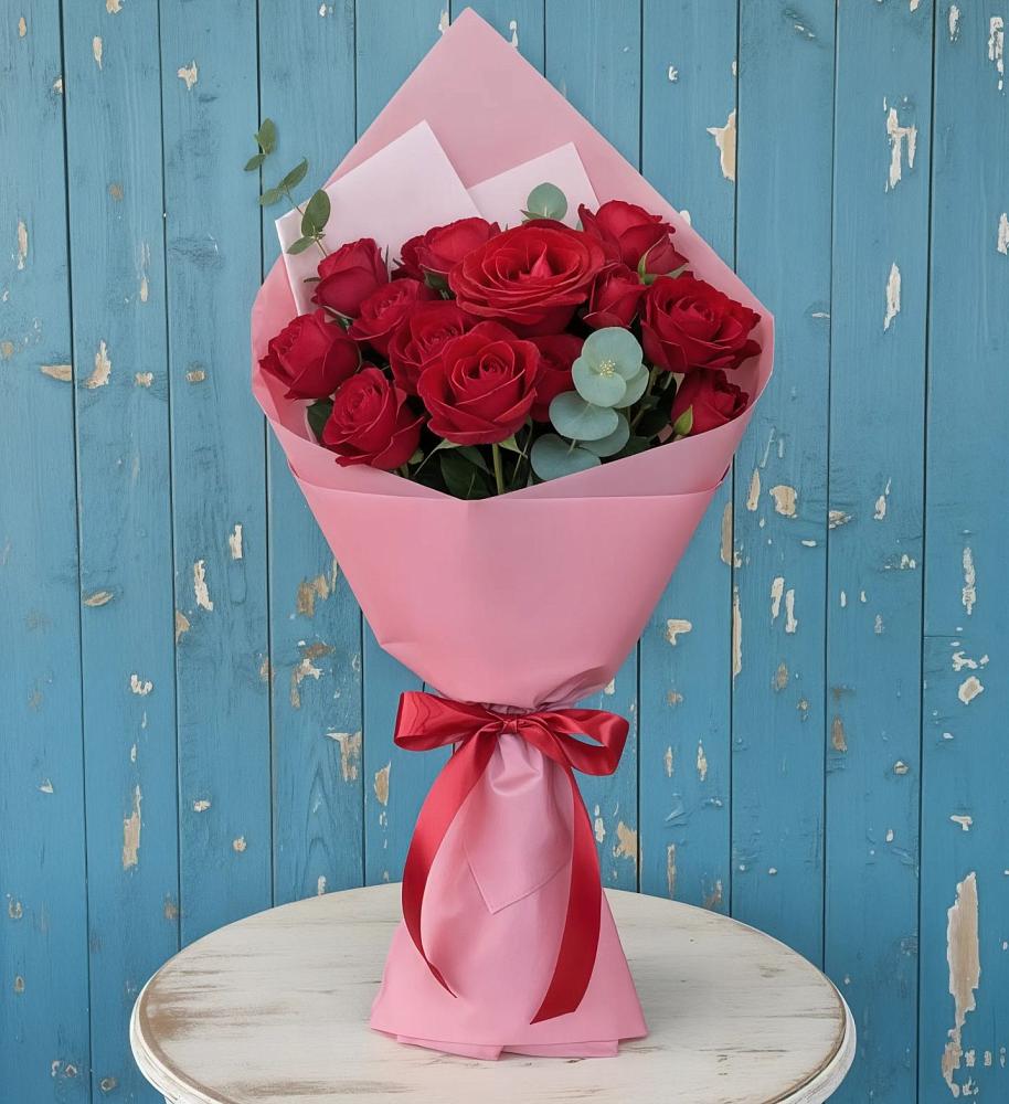 Букет цветов из: Розы в Сельце