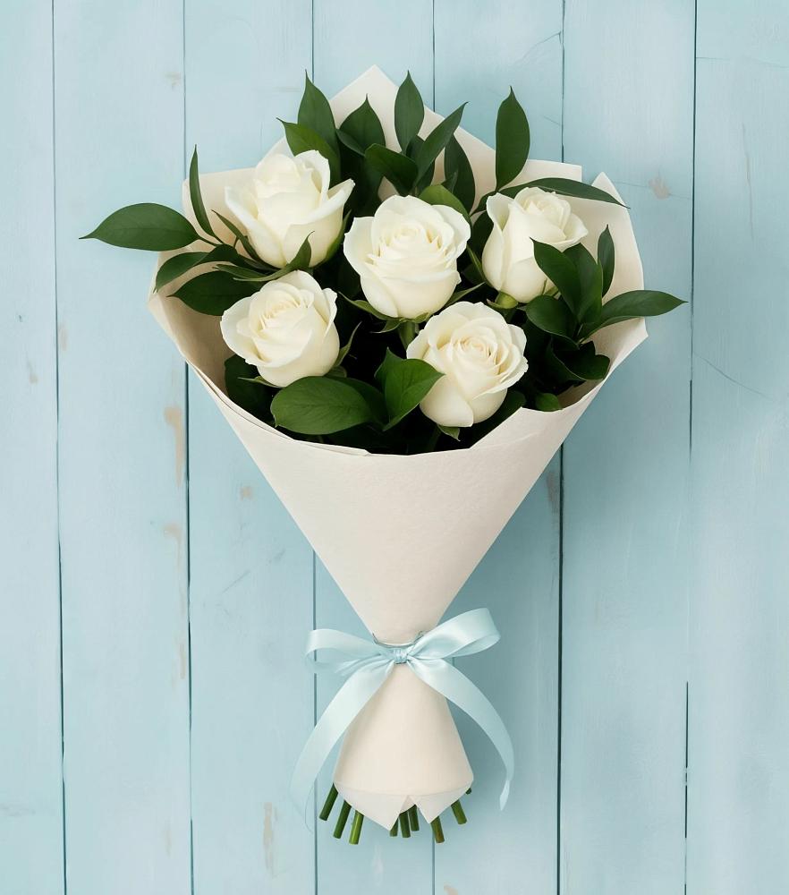 Букет цветов из: Розы в Сельце