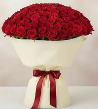 Букет 101 Красная роза Милано #REPLACE_PRED# Сельце