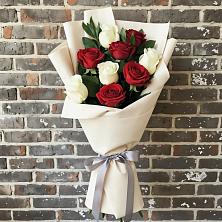 Букет цветов из:  Розы в Сельце