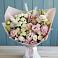 Букет цветов из: Альстромерии и Розы в Сельце