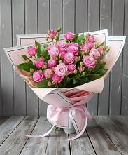 Букет Розовый кустик в Сельце