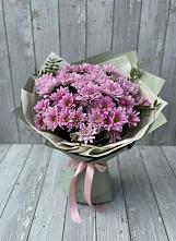 Букет цветов из:  Хризантемы #REPLACE_PRED# Сельце