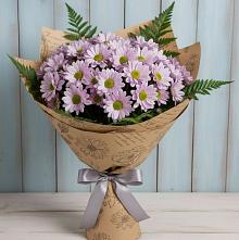 Букет цветов из:  Хризантемы в Сельце