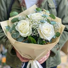 Букет цветов из:  Розы в Сельце