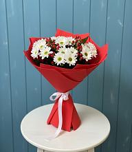 Букет цветов из:  Хризантемы в Сельце