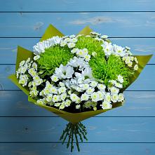 Букет цветов из:  Хризантемы в Сельце