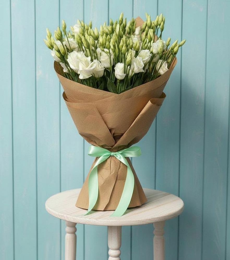 Букет цветов из: Лизиантусы в Сельце