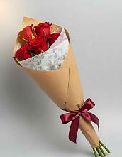 Букет цветов из:  Розы в Сельце