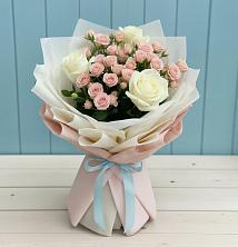 Букет цветов из:  Розы в Сельце