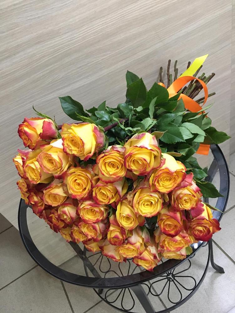 Букет Желтые розы в Сельце