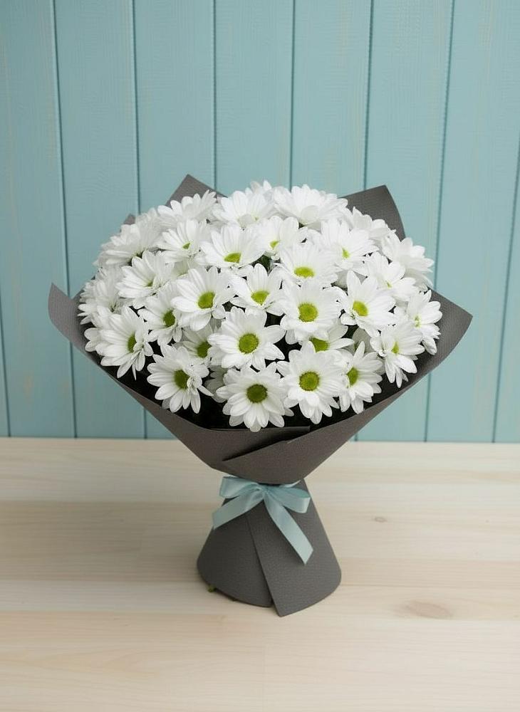 Букет цветов из: Хризантемы в Сельце