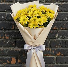 Букет цветов из:  Хризантемы в Сельце
