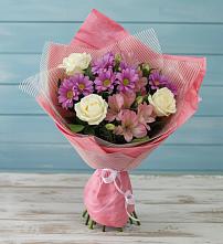 Букет цветов из:  Герберы в Сельце