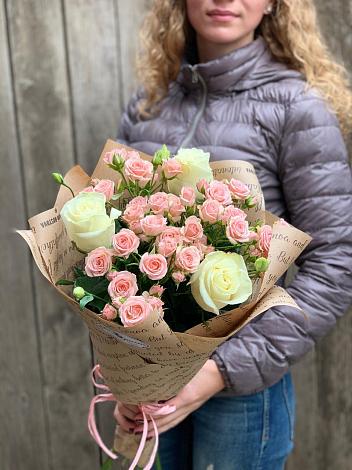 Букет цветов из: Розы в Сельце