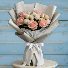 Букет цветов из:  Розы #REPLACE_PRED# Сельце