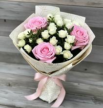 Букет цветов из:  Розы #REPLACE_PRED# Сельце
