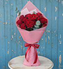 Букет цветов из:  Розы в Сельце