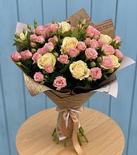 Букет цветов из:  Розы в Сельце