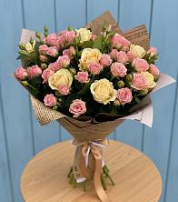 Букет цветов из:  Розы в Сельце