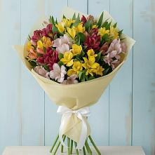 Букет цветов из:  Альстромерии #REPLACE_PRED# Сельце