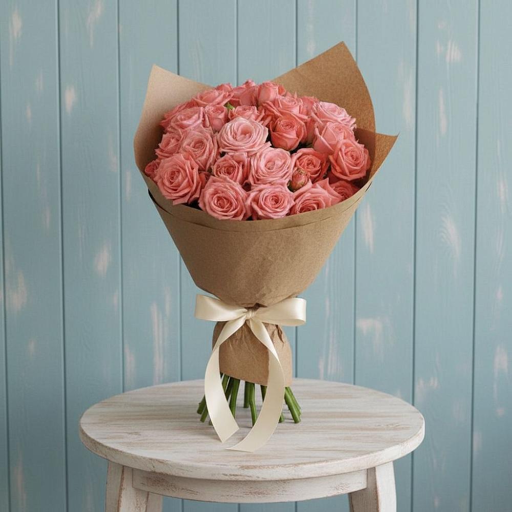 Букет цветов из: Розы в Сельце