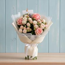 Букет цветов из:  Розы в Сельце
