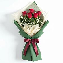 Букет цветов из:  Розы в Сельце