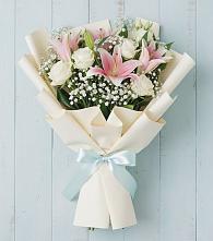 Букет цветов из:  Лилии в Сельце
