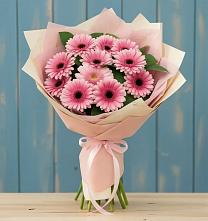 Букет цветов из:  Герберы #REPLACE_PRED# Сельце