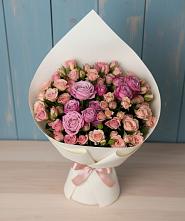 Букет цветов из:  Розы #REPLACE_PRED# Сельце