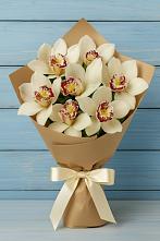 Букет цветов из:  Орхидеи и Розы в Сельце