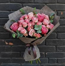 Букет цветов из:  Розы в Сельце